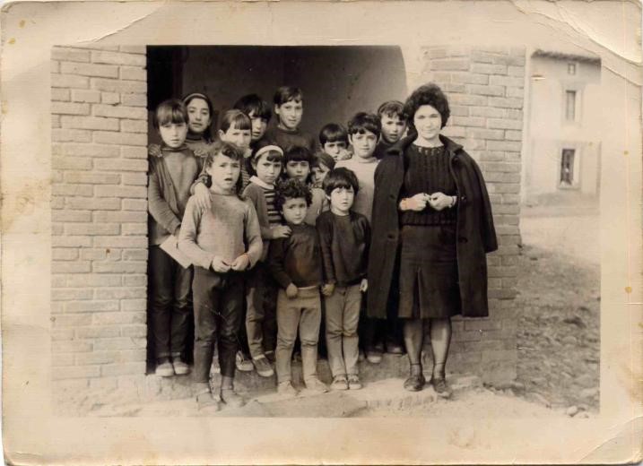 Las niñas de la escuela en 1967